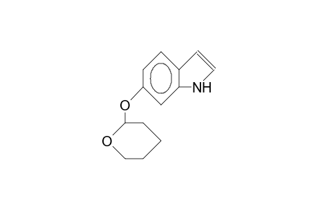 1H-Indole, 6-[(tetrahydro-2H-pyran-2-yl)oxy]-