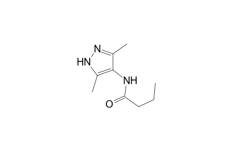 N-(3,5-dimethyl-1H-pyrazol-4-yl)butanamide