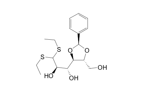 D-Galactose, 4,5-O-(phenylmethylene)-, diethyl mercaptal, (S)-