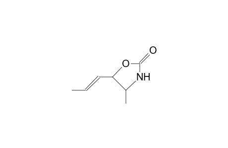 (4A(E),5A)-5-Methyl-4-(1-propenyl)-oxazolidinone