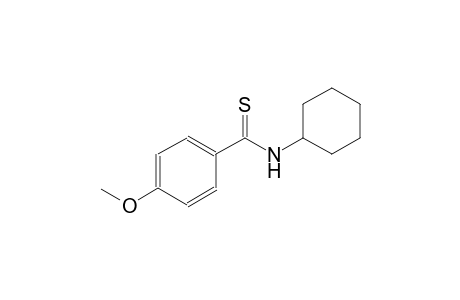 benzenecarbothioamide, N-cyclohexyl-4-methoxy-