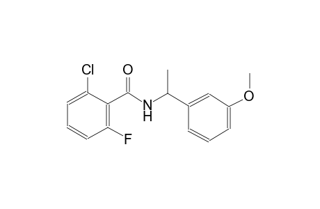 2-chloro-6-fluoro-N-[1-(3-methoxyphenyl)ethyl]benzamide