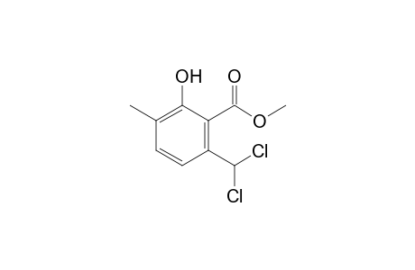Methyl 6-dichloromethyl-2-hydroxy-3-methylbenzoate