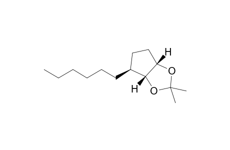 (1S,5R,6S)-6-Hexyl-3,3-dimethyl-2,4-dioxabicyclo[3.3.0]octane