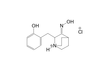 (3E)-2-(2-hydroxybenzyl)-3-(hydroxyimino)-1-azoniabicyclo[2.2.2]octane chloride