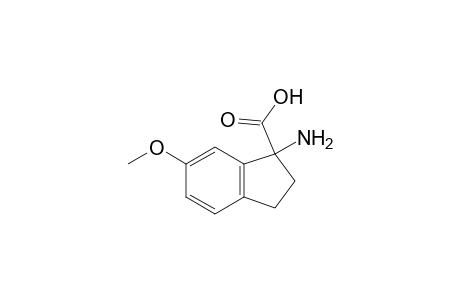 1-Amino-2,3-dihydro-6-methoxy-1H-indene-1-carboxylic acid