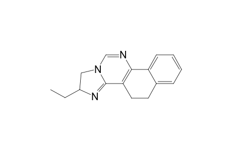 Benz[h]imidazo[1,2-c]quinazoline, 2-ethyl-1,2,4,5-tetrahydro-, (.+-.)-