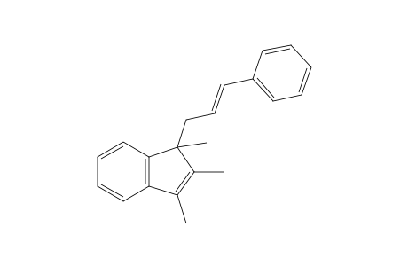 1,2,3-Trimethyl-1-(3'-phenyl-2'-propenyl)indene