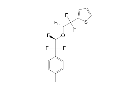 2-Thienyl-2'-(4-methoxyphenyl)bis(1,2,2-trifluoroethyl)ether