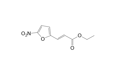 5-nitro-2-furanacrylic acid, ethyl ester