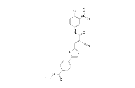 benzoic acid, 4-[5-[(1E)-3-[(4-chloro-3-nitrophenyl)amino]-2-cyano-3-oxo-1-propenyl]-2-furanyl]-, ethyl ester