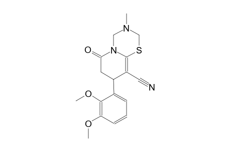 2H,6H-pyrido[2,1-b][1,3,5]thiadiazine-9-carbonitrile, 8-(2,3-dimethoxyphenyl)-3,4,7,8-tetrahydro-3-methyl-6-oxo-