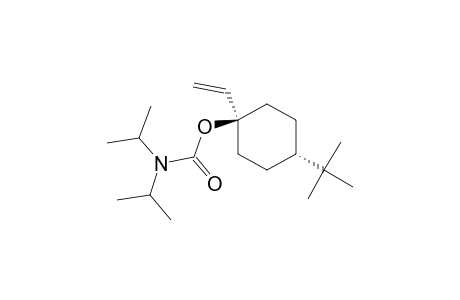Carbamic acid, bis(1-methylethyl)-, 4-(1,1-dimethylethyl)-1-ethenylcyclohexyl ester, trans-