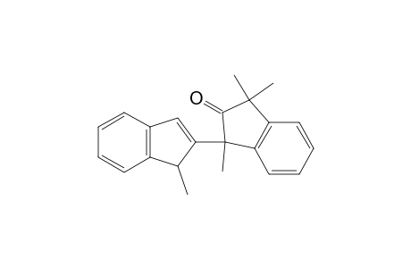 1-(1-Methyl-2-indenyl)-1,3,3-trimethyl-2-indanone