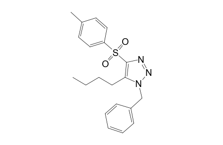 1-Benzyl-5-n-butyl-4-p-toluenesulfonyl-1H-1,2,3-triazole