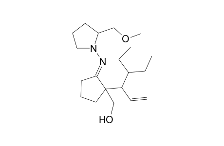 1-{2'-[1"-(1"'-Ethylpropyl)-2"-propenyl]-2'-(hydroxymethyl)cyclopentylidene]amino}-2-(methoxymethyl)pyrrolidine