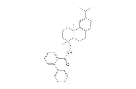 [1,1'-Biphenyl]-2-carboxamide, N-[[1,2,3,4,4a,9,10,10a-octahydro-1,4a-dimethyl-6-(1-methylethyl)-1-phenanthrenyl]methyl]-