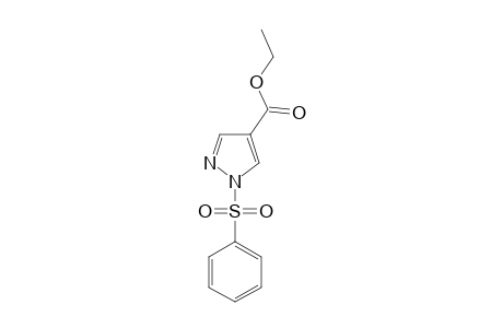 ETHYL-1-BENZENESULFONYL-1H-PYRAZOLE-4-CARBOXYLATE