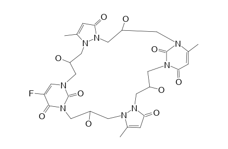 3,11,19,27-TETRAHYROXY-8,22,30-TRIMETHYL-15-FLUORO-1,5,9,13,17,21,25,29-OCTAAZAPENTACYCLO-[27.3.1.1-(13.17).0-(5.9).0-(21.25)]-