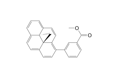 trans-Methyl 2-(10b,10c-dimethyl-10b,10c-dihydropyrenyl)benzene-4-carboxylate