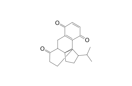 Cyclopenta[d]antrhacene-6,8,11-trione,1,2,3,3a,4,5,6,6a,7,8,11,12-dodecahydro-3-(1-methylethyl)