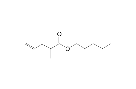 4-Pentenoic acid, 2-methyl-, pentyl ester