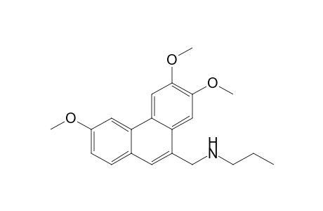 N-[(2,3,6-Trimethoxy-10-phenanthryl)methyl]propylamine