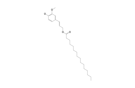 palmitic acid [(E)-3-(4-hydroxy-3-methoxy-phenyl)prop-2-enyl] ester