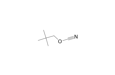 Cyanic acid, 2,2-dimethylpropyl ester