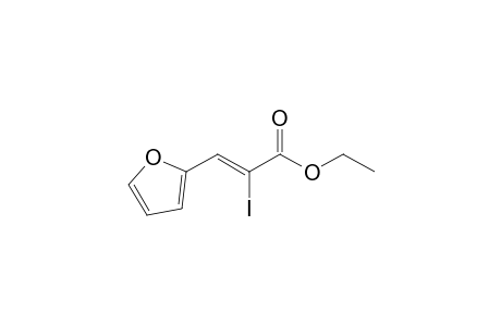 (Z)-3-(2-furanyl)-2-iodo-2-propenoic acid ethyl ester