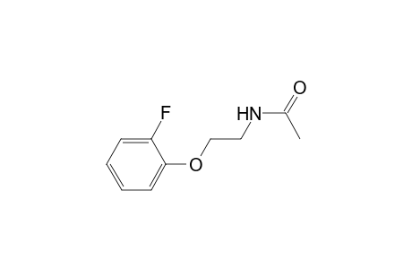N-[2-(2-fluoranylphenoxy)ethyl]ethanamide