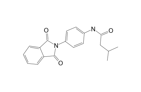 N-[4-(1,3-Dioxoisoindol-2-yl)phenyl]-3-methylbutanamide