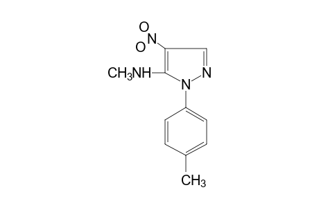 5-(METHYLAMINO)-4-NITRO-1-p-TOLYLPYRAZOLE