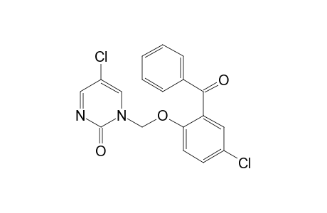2(1H)-Pyrimidinone, 5-chloro-1-[1-(4-chlorophenoxy)-2-oxo-2-phenylethyl]-