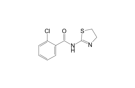 o-chloro-N-(2-thiazolidinylidene)benzamide