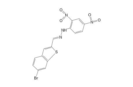 6-BROMOBENZO[b]THIOPHENE-2-CARBOXALDEHYDE, (2,4-DINITROPHENYL)HYDRAZONE