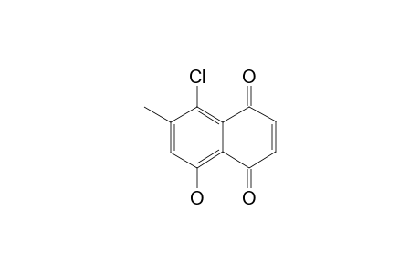 8-CHLORO-5-HYDROXY-7-METHYL-1,4-NAPHTHOQUINONE