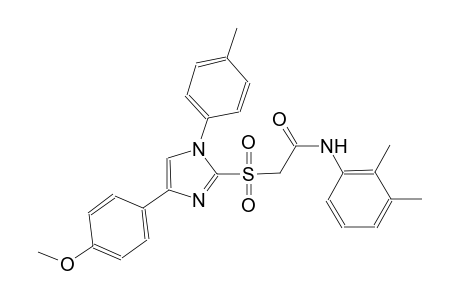 acetamide, N-(2,3-dimethylphenyl)-2-[[4-(4-methoxyphenyl)-1-(4-methylphenyl)-1H-imidazol-2-yl]sulfonyl]-