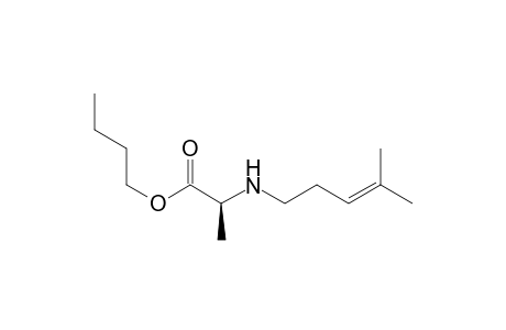 (2S)-2-(4-methylpent-3-enylamino)propanoic acid butyl ester