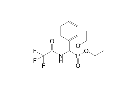 N-[diethoxyphosphoryl(phenyl)methyl]-2,2,2-trifluoro-acetamide