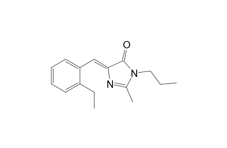 2-Methyl-1-propyl-4-(2-ethylbenzyllidene)imidazolin-5-one