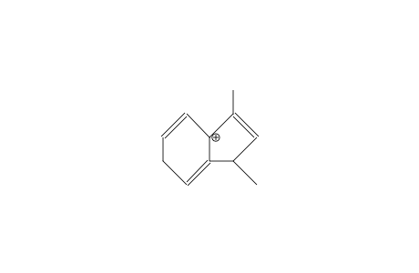 1,3-Dimethyl-3a,6-dihydro-indene cation