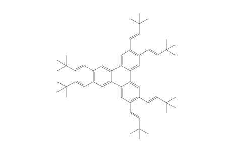2,3,6,7,10,11-Hexakis[(E)-3',3'-dimethyl-1'-butenyl]triphenylene