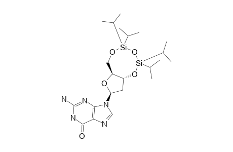 3',5'-O-(TETRAISOPROPYLDISILOXANE-1,3-DIYL)-2'-DEOXYGUANOSINE