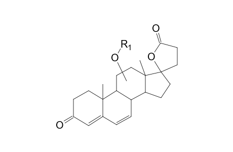 Spironolactone-M/artifact (HO-glucuronide) (-CH3COSH) MS2