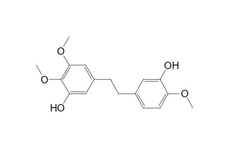 2,3-Dimethoxy-5-[2-(4-methoxy-3-oxidanyl-phenyl)ethyl]phenol