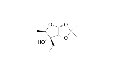 (3aR,5R,6R,6aR)-6-ethyl-2,2,5-trimethyl-5,6a-dihydro-3aH-furo[2,3-d][1,3]dioxol-6-ol