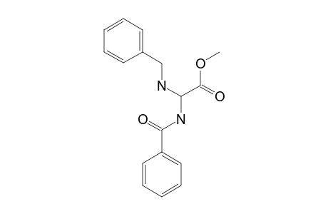 METHYL-2-BENZAMIDO-2-(BENZYLAMINO)-ACETATE