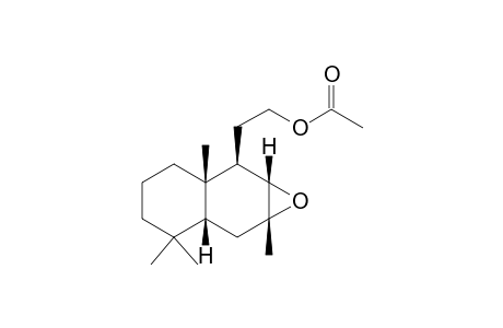 (+-)-7.beta.,8- and 8,20-Epoxy-13,14,15,16-tetranor-5.beta.-labdan-12-yl Acetate