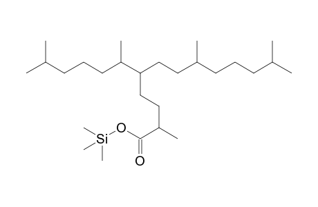 Trimethylsilyl 5-(1,5-dimethylhexyl)-2,8,12-trimethyl-tridecanoate